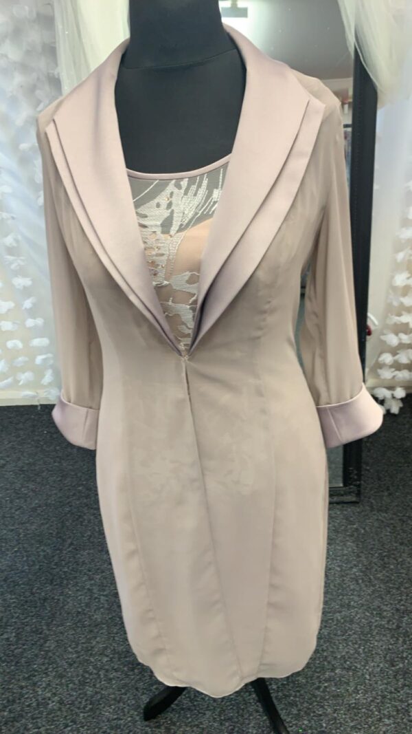 Taupe L'Atelier Jewels jacket Mother of the Bride